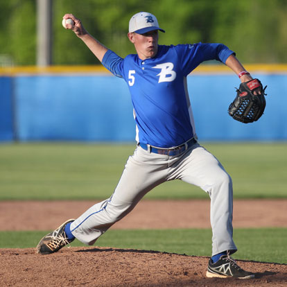 Nate Rutherford fired a five-hit shutout. (Photo by Rick Nation)