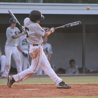 Harrison Dale had two hits in Monday's nightcap. (Photo by Rick Nation)